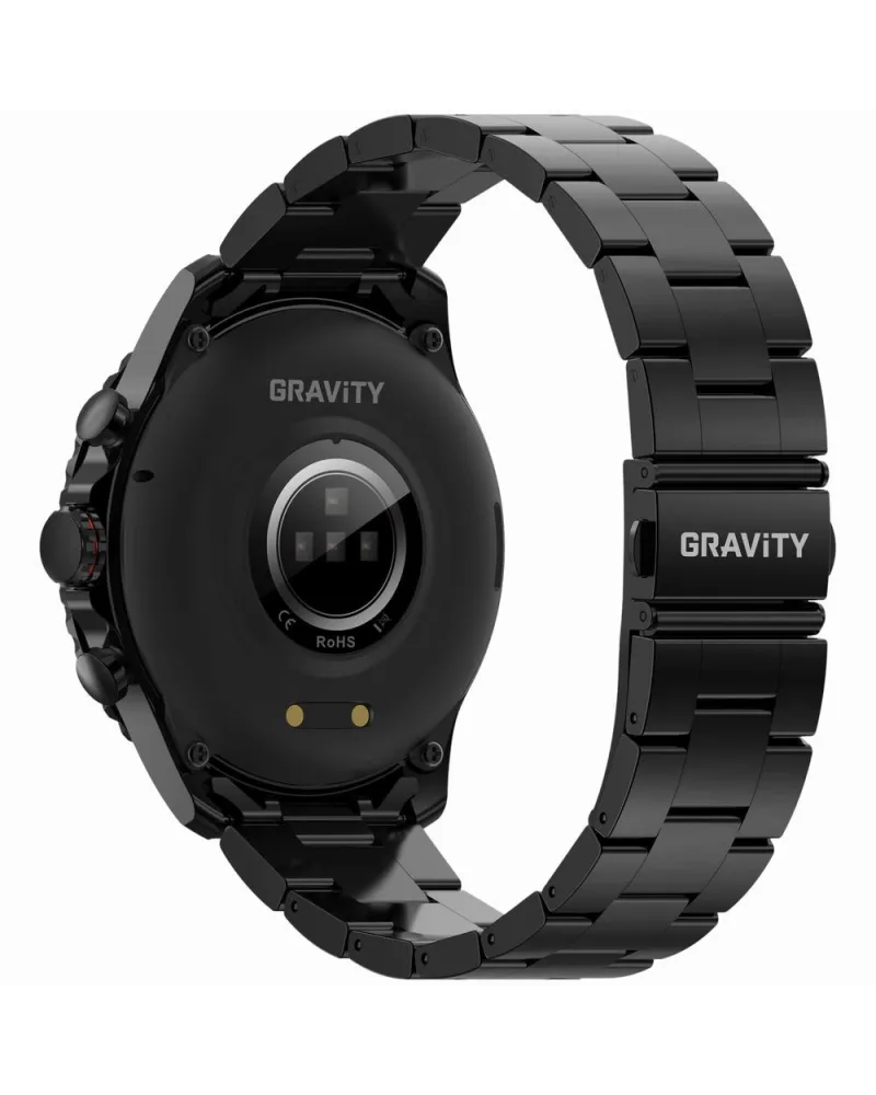 SMARTWATCH MĘSKI GRAVITY GT16-2 - WYKONYWANIE POŁĄCZEŃ, CIŚNIENIOMIERZ (sg034b) SMARTWATCH MĘSKI GRAVITY GT16-2 - WYKONYWANIE POŁĄCZEŃ, CIŚNIENIOMIERZ (sg034b)