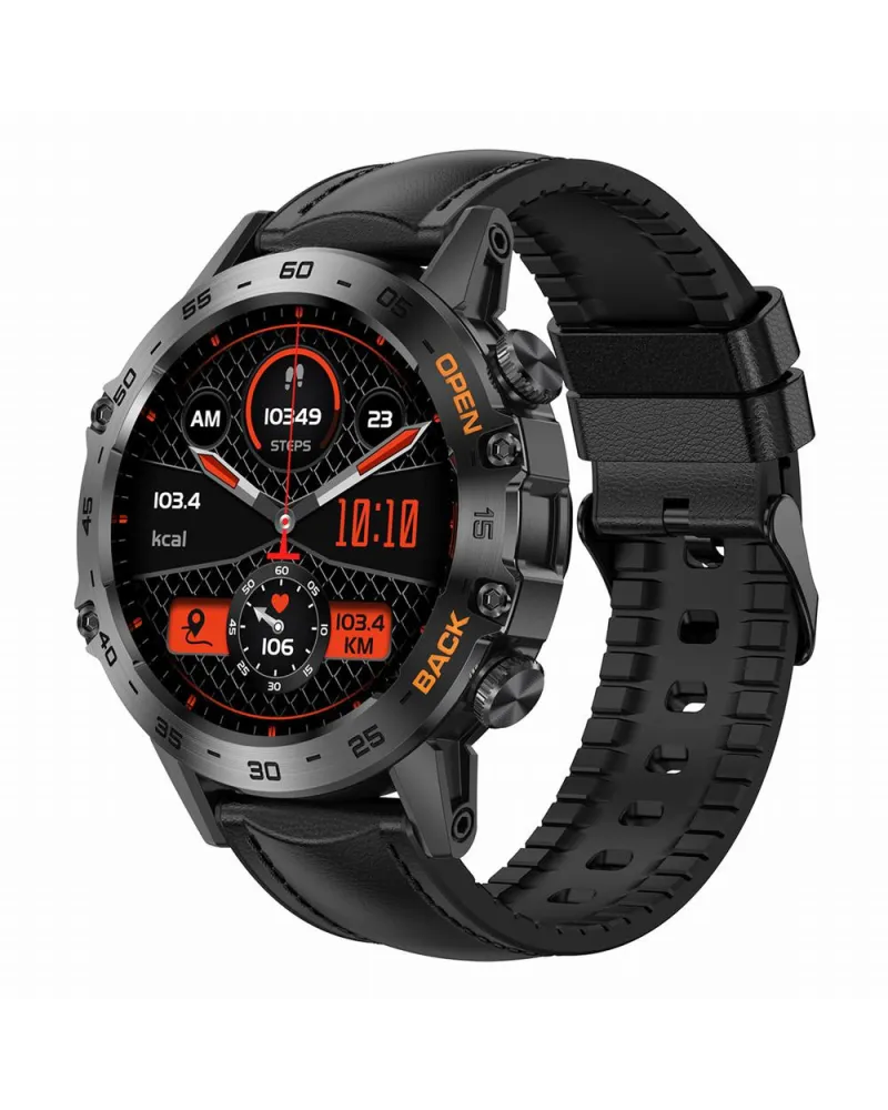 SMARTWATCH MĘSKI GRAVITY GT9-5 - WYKONYWANIE POŁĄCZEŃ, CIŚNIENIOMIERZ (sg021e)