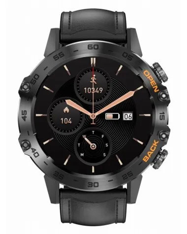 SMARTWATCH MĘSKI GRAVITY GT9-5 - WYKONYWANIE POŁĄCZEŃ, CIŚNIENIOMIERZ (sg021e)