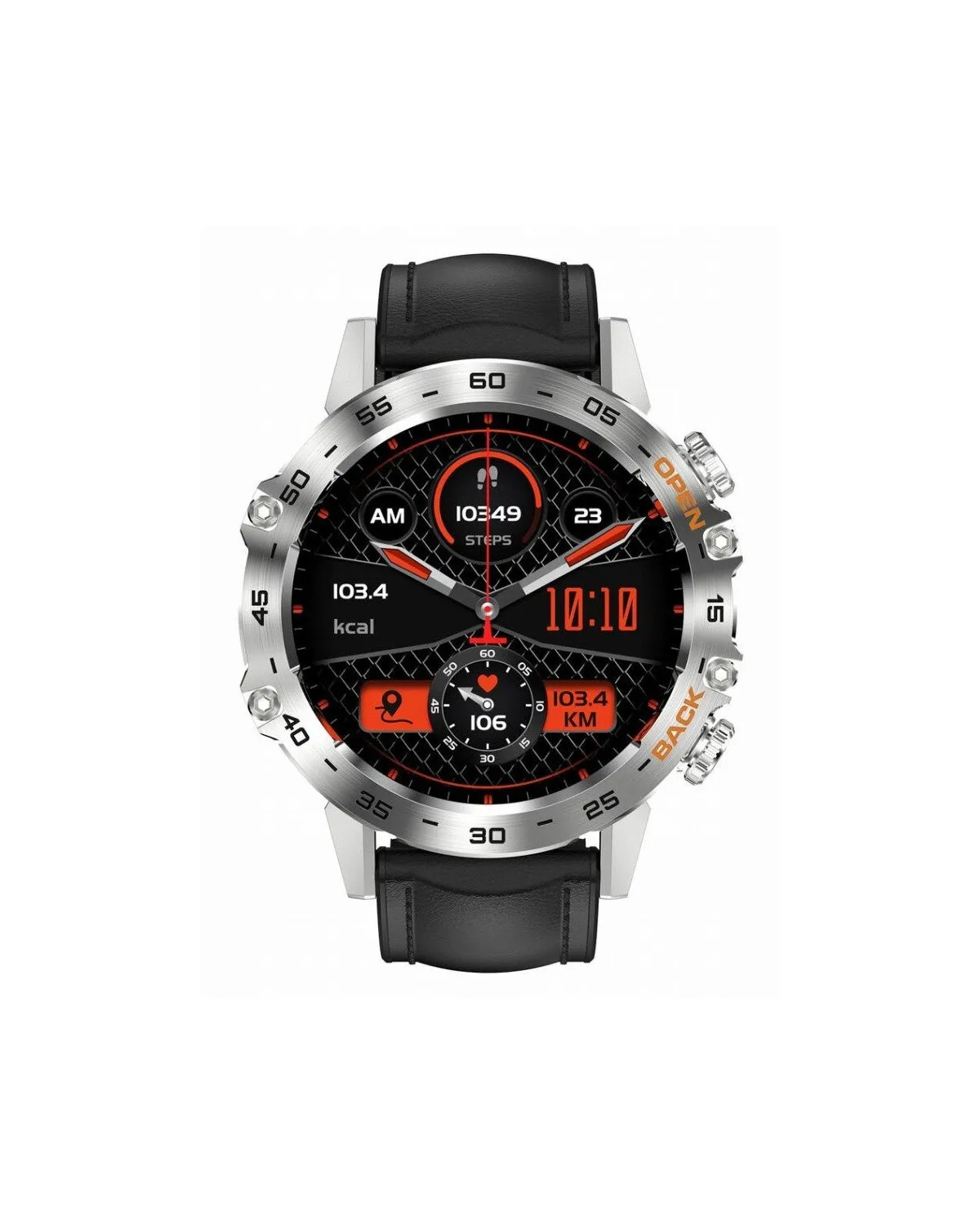 SMARTWATCH MĘSKI GRAVITY GT9-6 - WYKONYWANIE POŁĄCZEŃ, CIŚNIENIOMIERZ (sg021f) SMARTWATCH MĘSKI GRAVITY GT9-6 - WYKONYWANIE POŁĄCZEŃ, CIŚNIENIOMIERZ (sg021f)