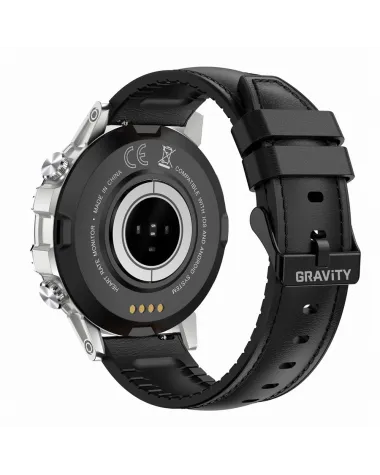 SMARTWATCH MĘSKI GRAVITY GT9-6 - WYKONYWANIE POŁĄCZEŃ, CIŚNIENIOMIERZ (sg021f) SMARTWATCH MĘSKI GRAVITY GT9-6 - WYKONYWANIE POŁĄCZEŃ, CIŚNIENIOMIERZ (sg021f)