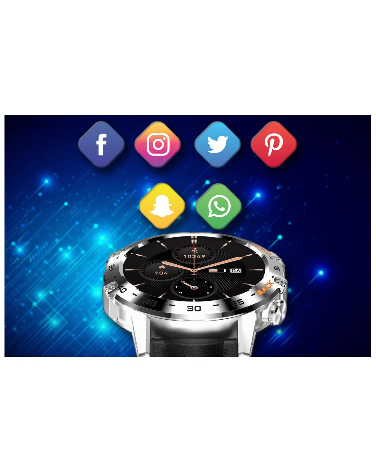SMARTWATCH MĘSKI GRAVITY GT9-6 - WYKONYWANIE POŁĄCZEŃ, CIŚNIENIOMIERZ (sg021f) SMARTWATCH MĘSKI GRAVITY GT9-6 - WYKONYWANIE POŁĄCZEŃ, CIŚNIENIOMIERZ (sg021f)