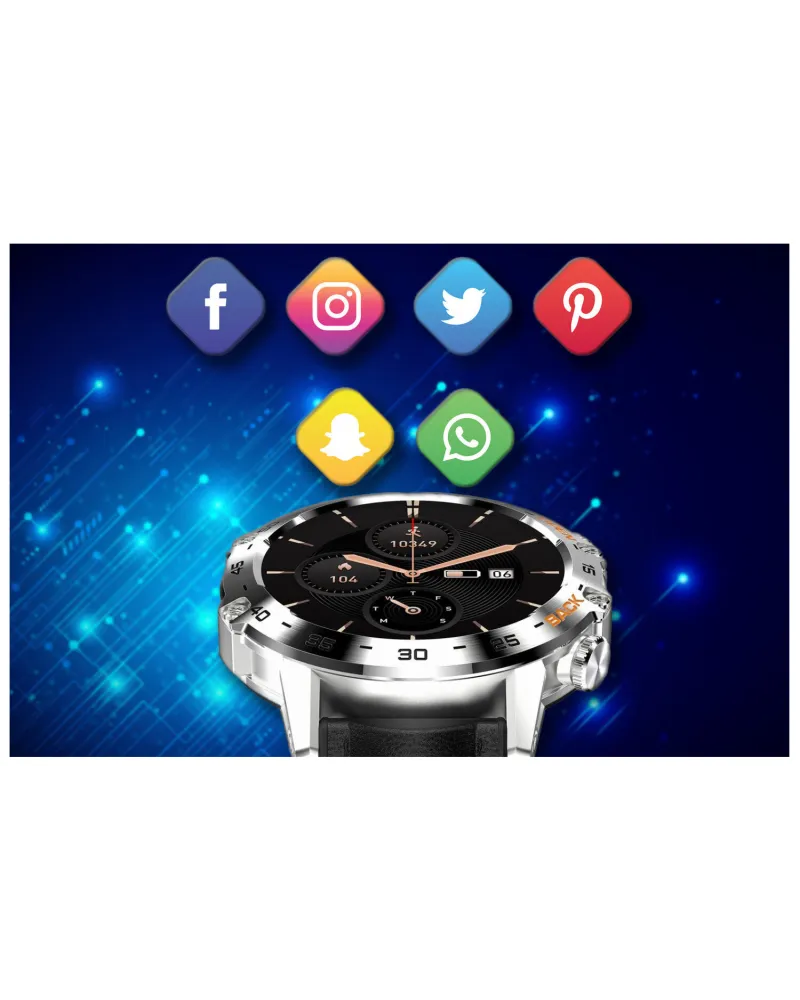 SMARTWATCH MĘSKI GRAVITY GT9-6 - WYKONYWANIE POŁĄCZEŃ, CIŚNIENIOMIERZ (sg021f) SMARTWATCH MĘSKI GRAVITY GT9-6 - WYKONYWANIE POŁĄCZEŃ, CIŚNIENIOMIERZ (sg021f)