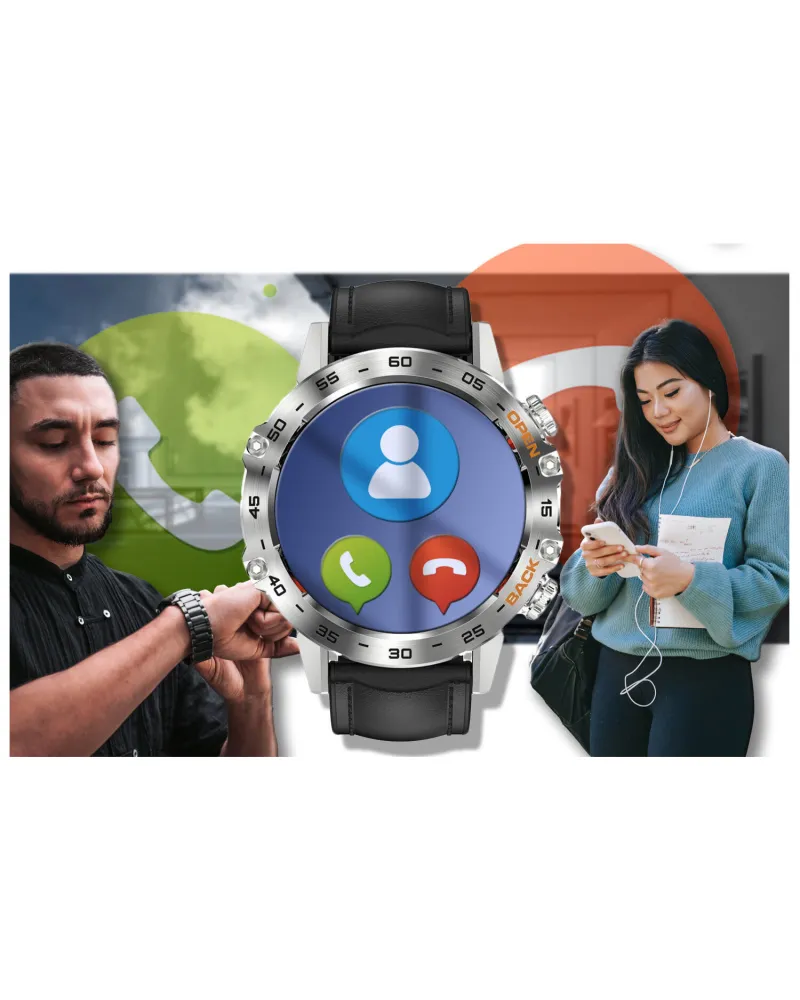SMARTWATCH MĘSKI GRAVITY GT9-6 - WYKONYWANIE POŁĄCZEŃ, CIŚNIENIOMIERZ (sg021f) SMARTWATCH MĘSKI GRAVITY GT9-6 - WYKONYWANIE POŁĄCZEŃ, CIŚNIENIOMIERZ (sg021f)