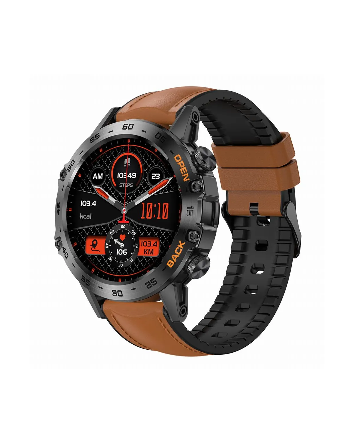 SMARTWATCH MĘSKI GRAVITY GT9-7 - WYKONYWANIE POŁĄCZEŃ, CIŚNIENIOMIERZ (sg021g) SMARTWATCH MĘSKI GRAVITY GT9-7 - WYKONYWANIE POŁĄCZEŃ, CIŚNIENIOMIERZ (sg021g)