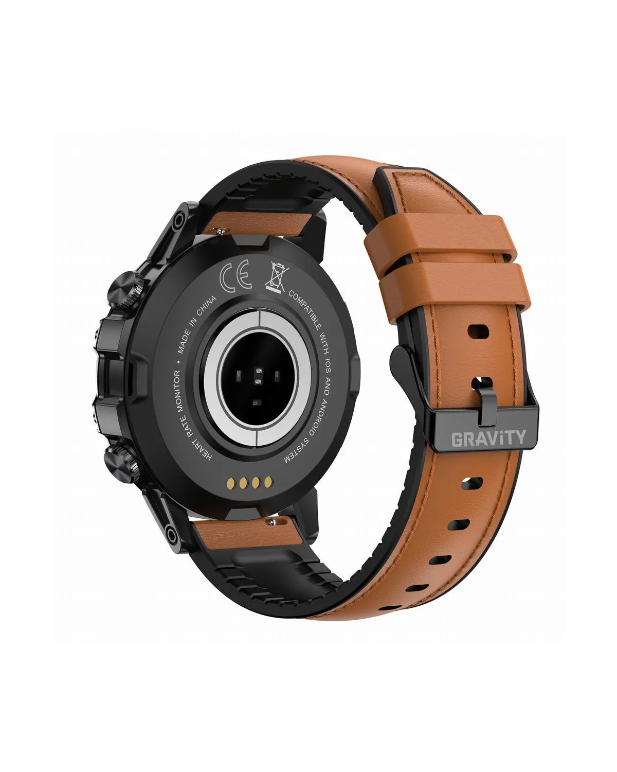 SMARTWATCH MĘSKI GRAVITY GT9-7 - WYKONYWANIE POŁĄCZEŃ, CIŚNIENIOMIERZ (sg021g) SMARTWATCH MĘSKI GRAVITY GT9-7 - WYKONYWANIE POŁĄCZEŃ, CIŚNIENIOMIERZ (sg021g)