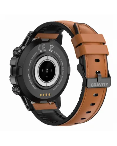 SMARTWATCH MĘSKI GRAVITY GT9-7 - WYKONYWANIE POŁĄCZEŃ, CIŚNIENIOMIERZ (sg021g) SMARTWATCH MĘSKI GRAVITY GT9-7 - WYKONYWANIE POŁĄCZEŃ, CIŚNIENIOMIERZ (sg021g)