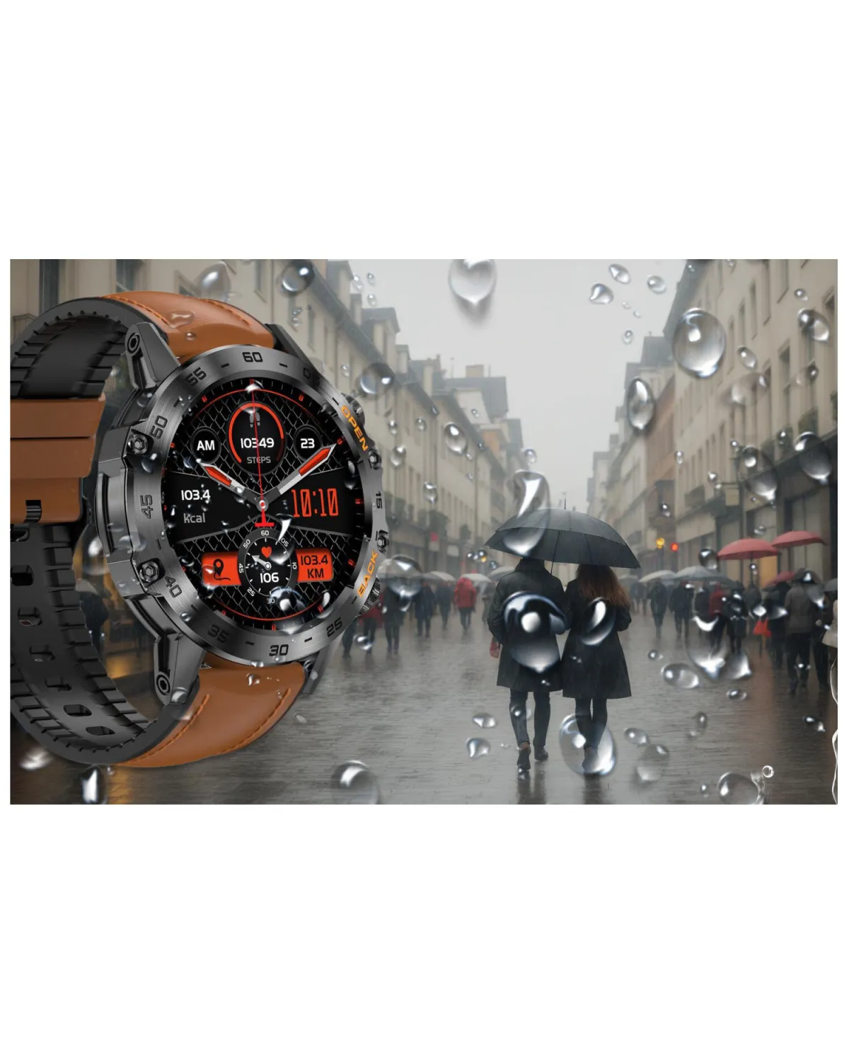SMARTWATCH MĘSKI GRAVITY GT9-7 - WYKONYWANIE POŁĄCZEŃ, CIŚNIENIOMIERZ (sg021g) SMARTWATCH MĘSKI GRAVITY GT9-7 - WYKONYWANIE POŁĄCZEŃ, CIŚNIENIOMIERZ (sg021g)