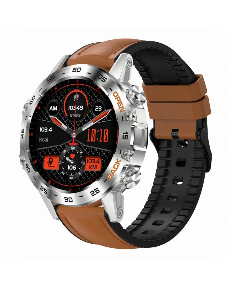 SMARTWATCH MĘSKI GRAVITY GT9-8 - WYKONYWANIE POŁĄCZEŃ, CIŚNIENIOMIERZ (sg021h) SMARTWATCH MĘSKI GRAVITY GT9-8 - WYKONYWANIE POŁĄCZEŃ, CIŚNIENIOMIERZ (sg021h)
