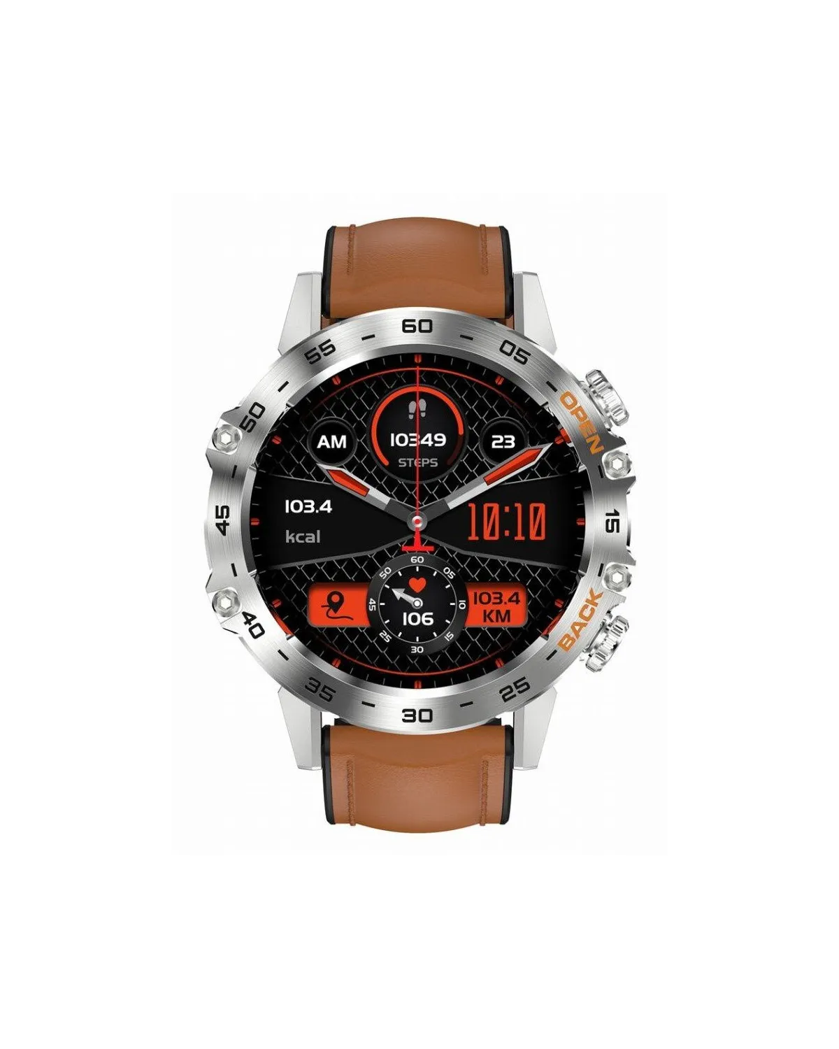 SMARTWATCH MĘSKI GRAVITY GT9-8 - WYKONYWANIE POŁĄCZEŃ, CIŚNIENIOMIERZ (sg021h) SMARTWATCH MĘSKI GRAVITY GT9-8 - WYKONYWANIE POŁĄCZEŃ, CIŚNIENIOMIERZ (sg021h)