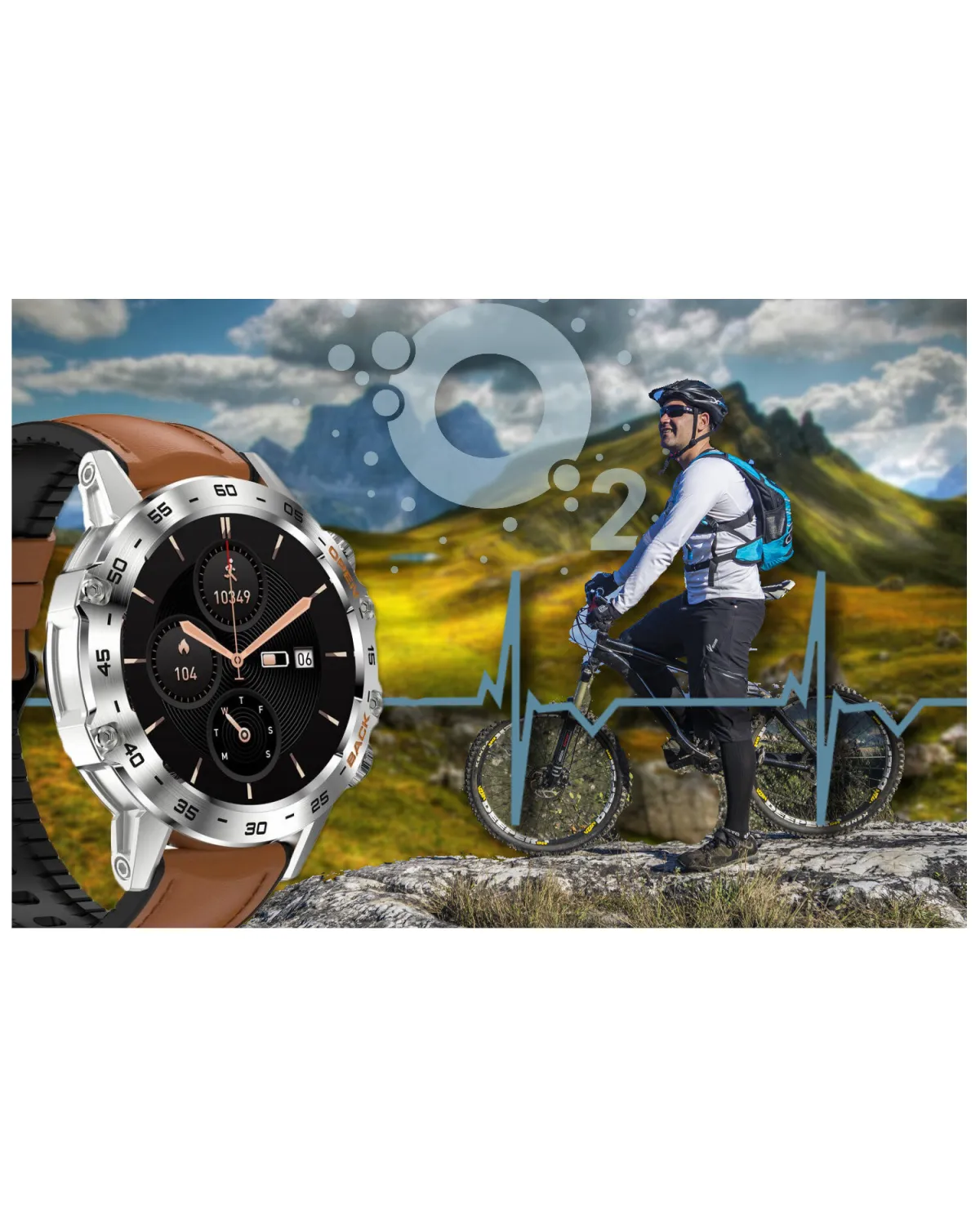 SMARTWATCH MĘSKI GRAVITY GT9-8 - WYKONYWANIE POŁĄCZEŃ, CIŚNIENIOMIERZ (sg021h) SMARTWATCH MĘSKI GRAVITY GT9-8 - WYKONYWANIE POŁĄCZEŃ, CIŚNIENIOMIERZ (sg021h)
