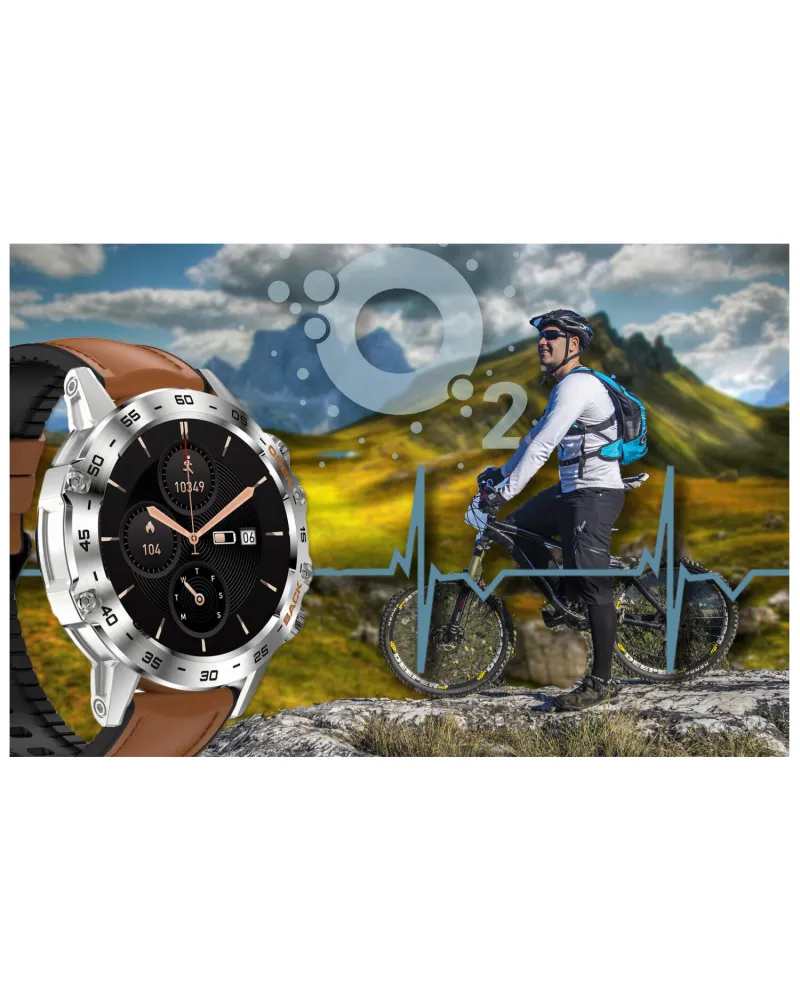 SMARTWATCH MĘSKI GRAVITY GT9-8 - WYKONYWANIE POŁĄCZEŃ, CIŚNIENIOMIERZ (sg021h) SMARTWATCH MĘSKI GRAVITY GT9-8 - WYKONYWANIE POŁĄCZEŃ, CIŚNIENIOMIERZ (sg021h)
