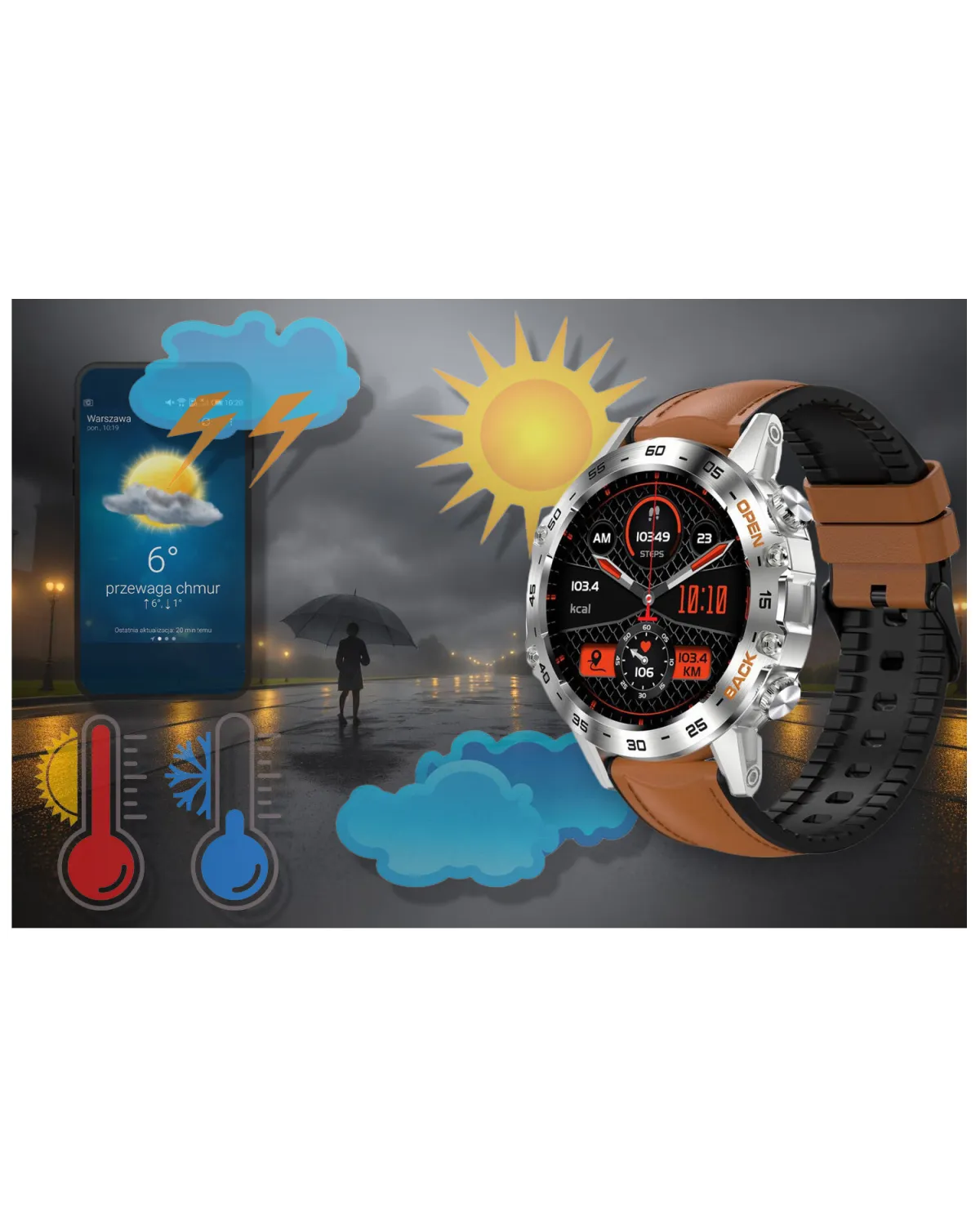 SMARTWATCH MĘSKI GRAVITY GT9-8 - WYKONYWANIE POŁĄCZEŃ, CIŚNIENIOMIERZ (sg021h) SMARTWATCH MĘSKI GRAVITY GT9-8 - WYKONYWANIE POŁĄCZEŃ, CIŚNIENIOMIERZ (sg021h)
