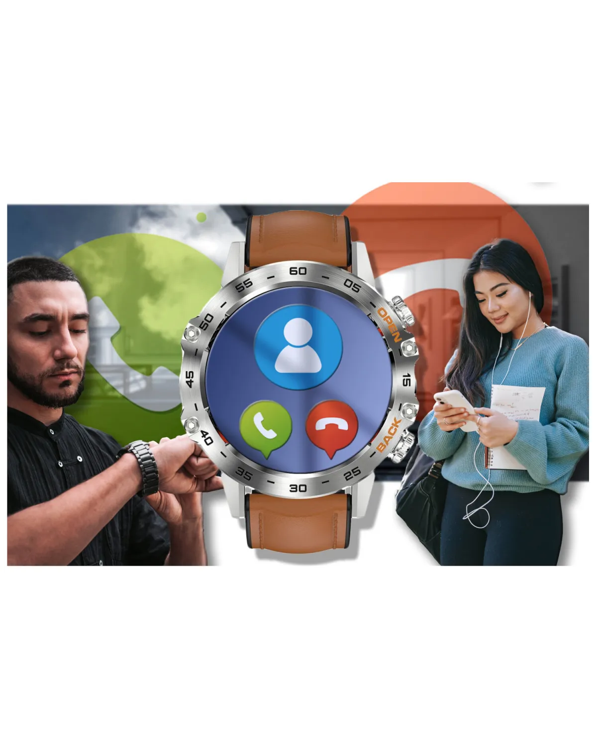 SMARTWATCH MĘSKI GRAVITY GT9-8 - WYKONYWANIE POŁĄCZEŃ, CIŚNIENIOMIERZ (sg021h) SMARTWATCH MĘSKI GRAVITY GT9-8 - WYKONYWANIE POŁĄCZEŃ, CIŚNIENIOMIERZ (sg021h)