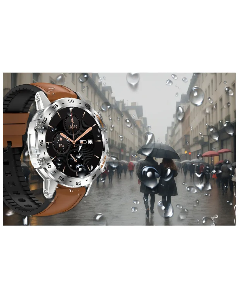 SMARTWATCH MĘSKI GRAVITY GT9-8 - WYKONYWANIE POŁĄCZEŃ, CIŚNIENIOMIERZ (sg021h) SMARTWATCH MĘSKI GRAVITY GT9-8 - WYKONYWANIE POŁĄCZEŃ, CIŚNIENIOMIERZ (sg021h)