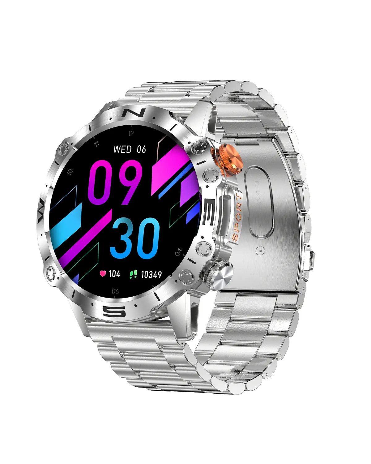 SMARTWATCH MĘSKI GRAVITY GT20-2 - AMOLED, DODATKOWY PASEK (sg024b) SMARTWATCH MĘSKI GRAVITY GT20-2 - AMOLED, DODATKOWY PASEK (sg024b)