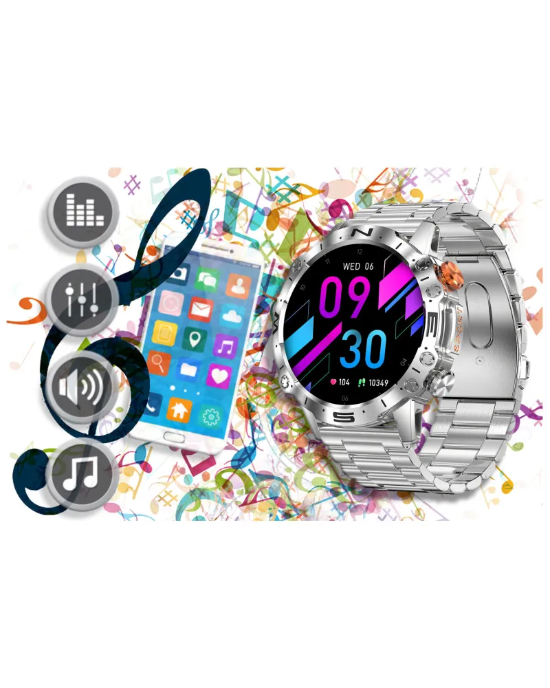 SMARTWATCH MĘSKI GRAVITY GT20-2 - AMOLED, DODATKOWY PASEK (sg024b) SMARTWATCH MĘSKI GRAVITY GT20-2 - AMOLED, DODATKOWY PASEK (sg024b)