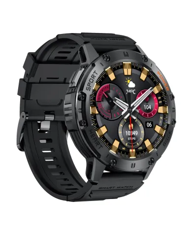 SMARTWATCH MĘSKI GRAVITY GT22-1 - AMOLED, DODATKOWY PASEK (sg030a)
