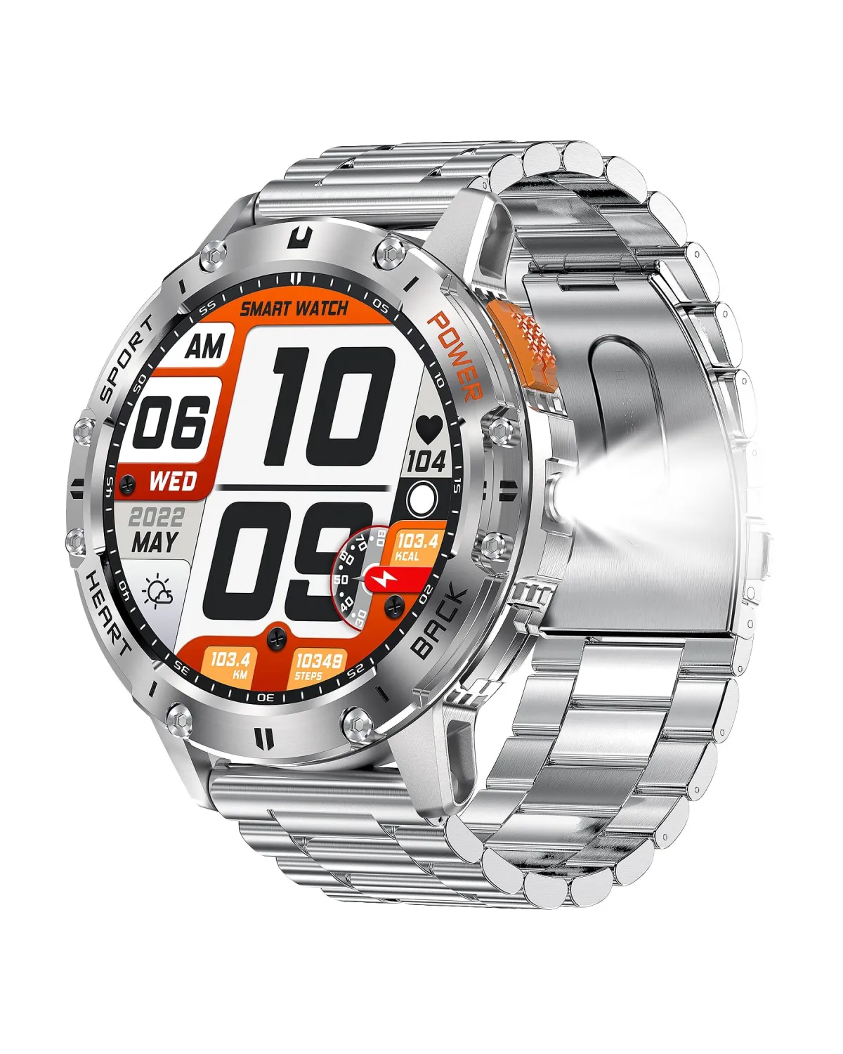 SMARTWATCH MĘSKI GRAVITY GT22-2 - AMOLED, DODATKOWY PASEK (sg030b)