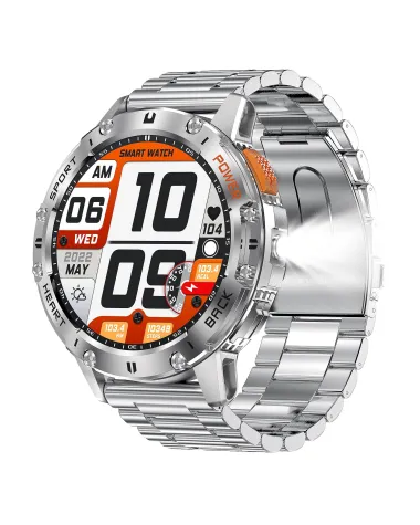 SMARTWATCH MĘSKI GRAVITY GT22-2 - AMOLED, DODATKOWY PASEK (sg030b)