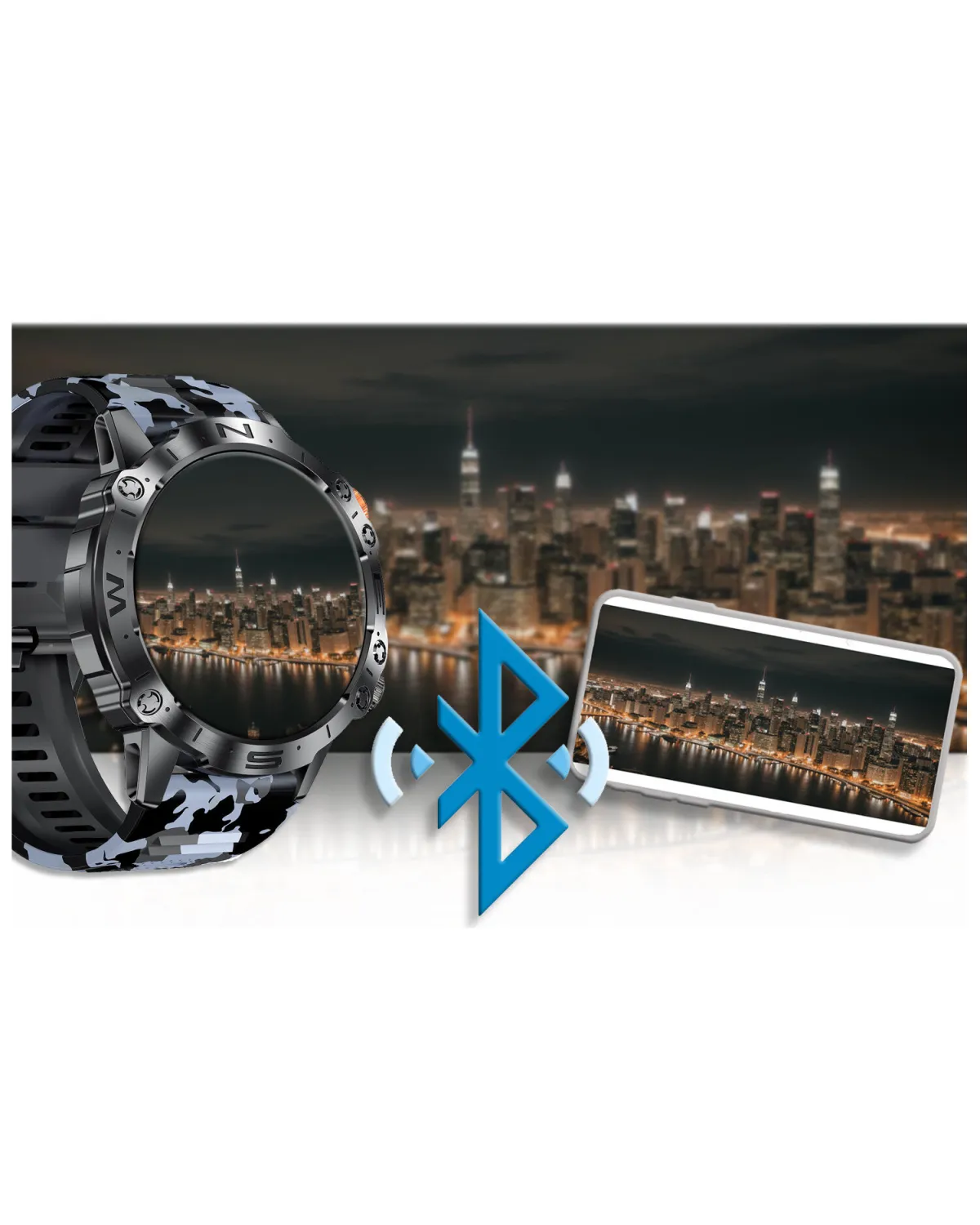 SMARTWATCH MĘSKI GRAVITY GT20-5 - AMOLED, DODATKOWY PASEK (sg024e)