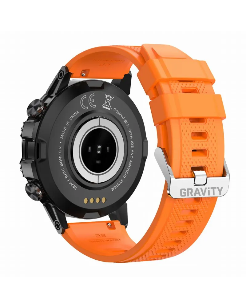 SMARTWATCH MĘSKI GRAVITY GT9-4 - WYKONYWANIE POŁĄCZEŃ, CIŚNIENIOMIERZ (sg021d) SMARTWATCH MĘSKI GRAVITY GT9-4 - WYKONYWANIE POŁĄCZEŃ, CIŚNIENIOMIERZ (sg021d)