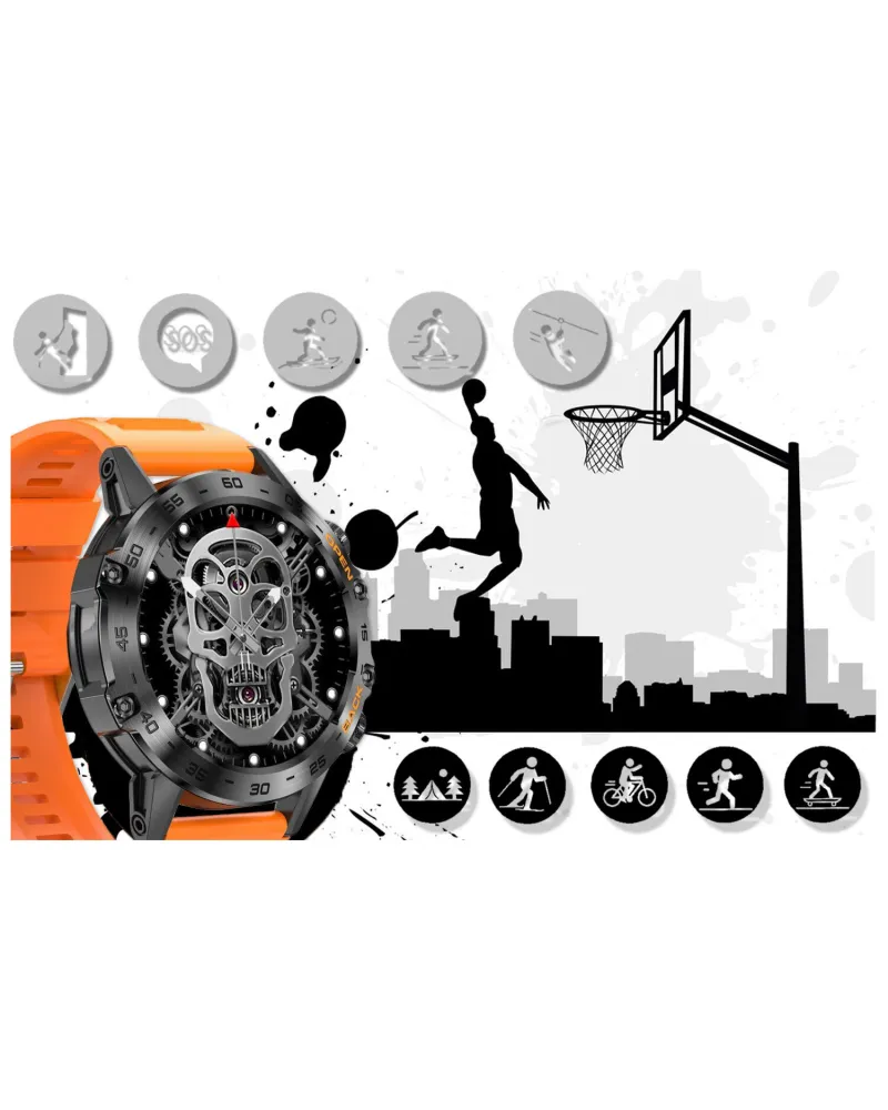 SMARTWATCH MĘSKI GRAVITY GT9-4 - WYKONYWANIE POŁĄCZEŃ, CIŚNIENIOMIERZ (sg021d) SMARTWATCH MĘSKI GRAVITY GT9-4 - WYKONYWANIE POŁĄCZEŃ, CIŚNIENIOMIERZ (sg021d)