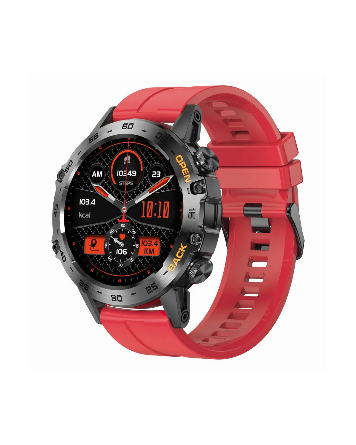 SMARTWATCH MĘSKI GRAVITY GT9-11 - WYKONYWANIE POŁĄCZEŃ, CIŚNIENIOMIERZ (sg021k)