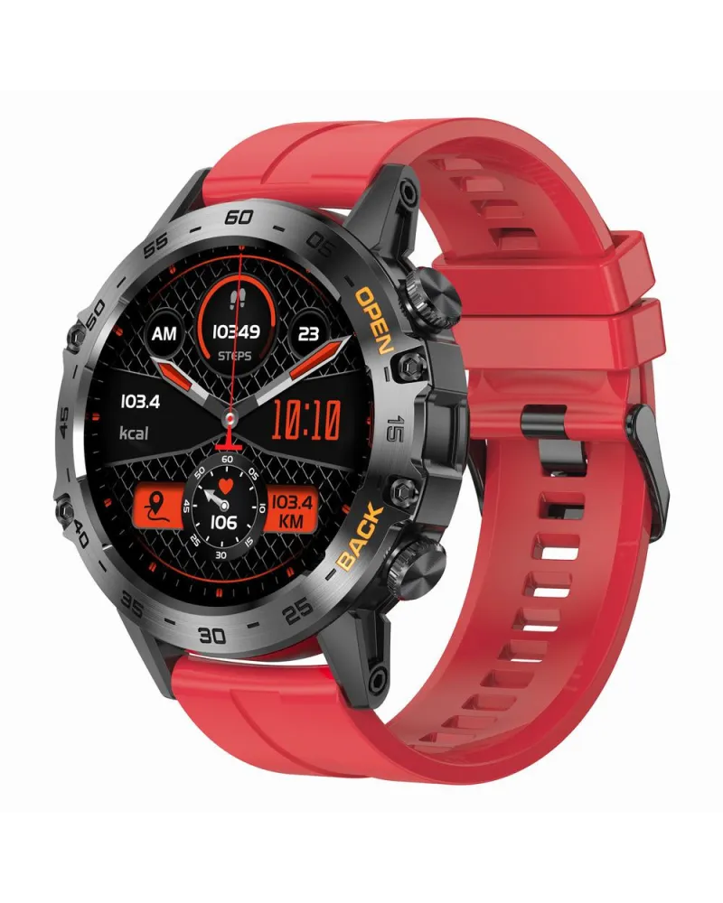 SMARTWATCH MĘSKI GRAVITY GT9-11 - WYKONYWANIE POŁĄCZEŃ, CIŚNIENIOMIERZ (sg021k)