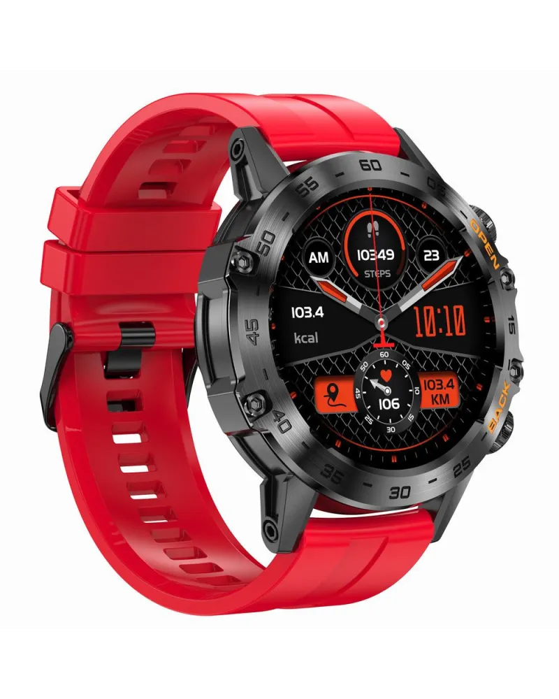 SMARTWATCH MĘSKI GRAVITY GT9-11 - WYKONYWANIE POŁĄCZEŃ, CIŚNIENIOMIERZ (sg021k)