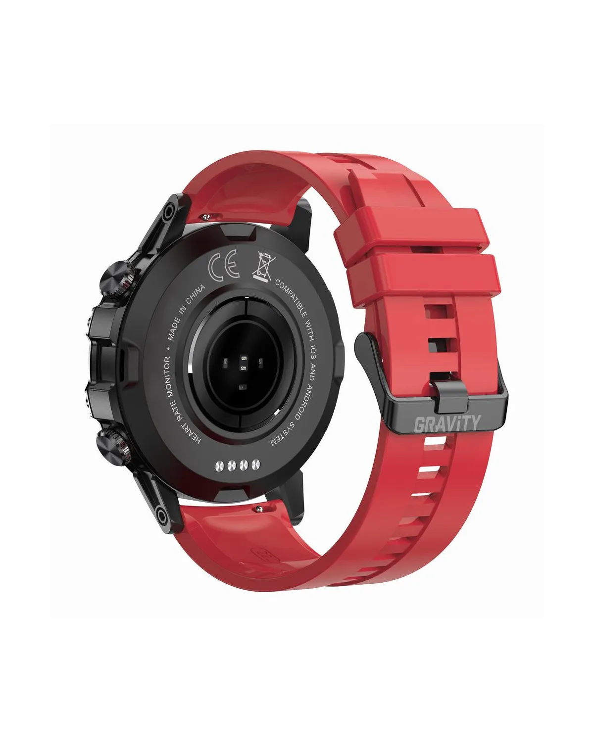 SMARTWATCH MĘSKI GRAVITY GT9-11 - WYKONYWANIE POŁĄCZEŃ, CIŚNIENIOMIERZ (sg021k)