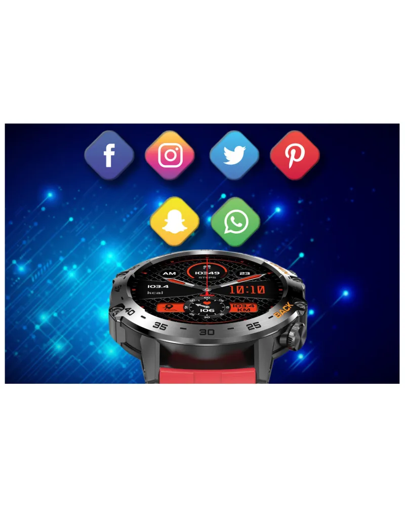 SMARTWATCH MĘSKI GRAVITY GT9-11 - WYKONYWANIE POŁĄCZEŃ, CIŚNIENIOMIERZ (sg021k)