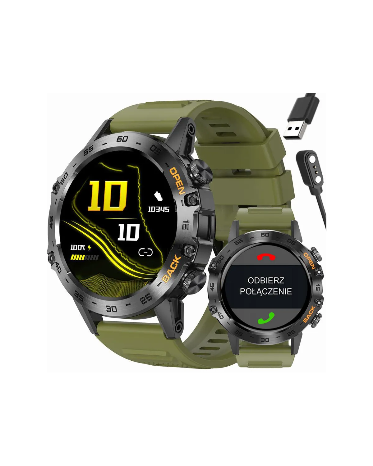 SMARTWATCH MĘSKI GRAVITY GT9-12 - WYKONYWANIE POŁĄCZEŃ, CIŚNIENIOMIERZ (sg021l) SMARTWATCH MĘSKI GRAVITY GT9-12 - WYKONYWANIE POŁĄCZEŃ, CIŚNIENIOMIERZ (sg021l)