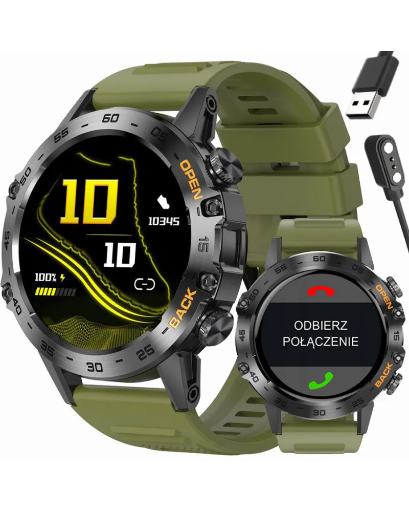 SMARTWATCH MĘSKI GRAVITY GT9-12 - WYKONYWANIE POŁĄCZEŃ, CIŚNIENIOMIERZ (sg021l) SMARTWATCH MĘSKI GRAVITY GT9-12 - WYKONYWANIE POŁĄCZEŃ, CIŚNIENIOMIERZ (sg021l)