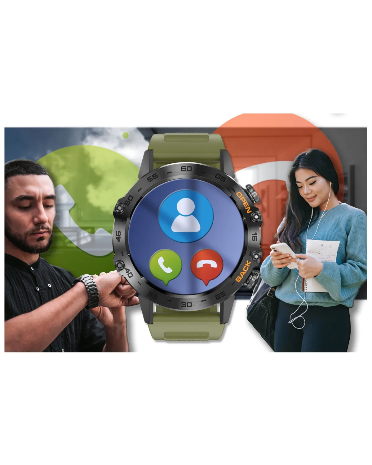 SMARTWATCH MĘSKI GRAVITY GT9-12 - WYKONYWANIE POŁĄCZEŃ, CIŚNIENIOMIERZ (sg021l) SMARTWATCH MĘSKI GRAVITY GT9-12 - WYKONYWANIE POŁĄCZEŃ, CIŚNIENIOMIERZ (sg021l)