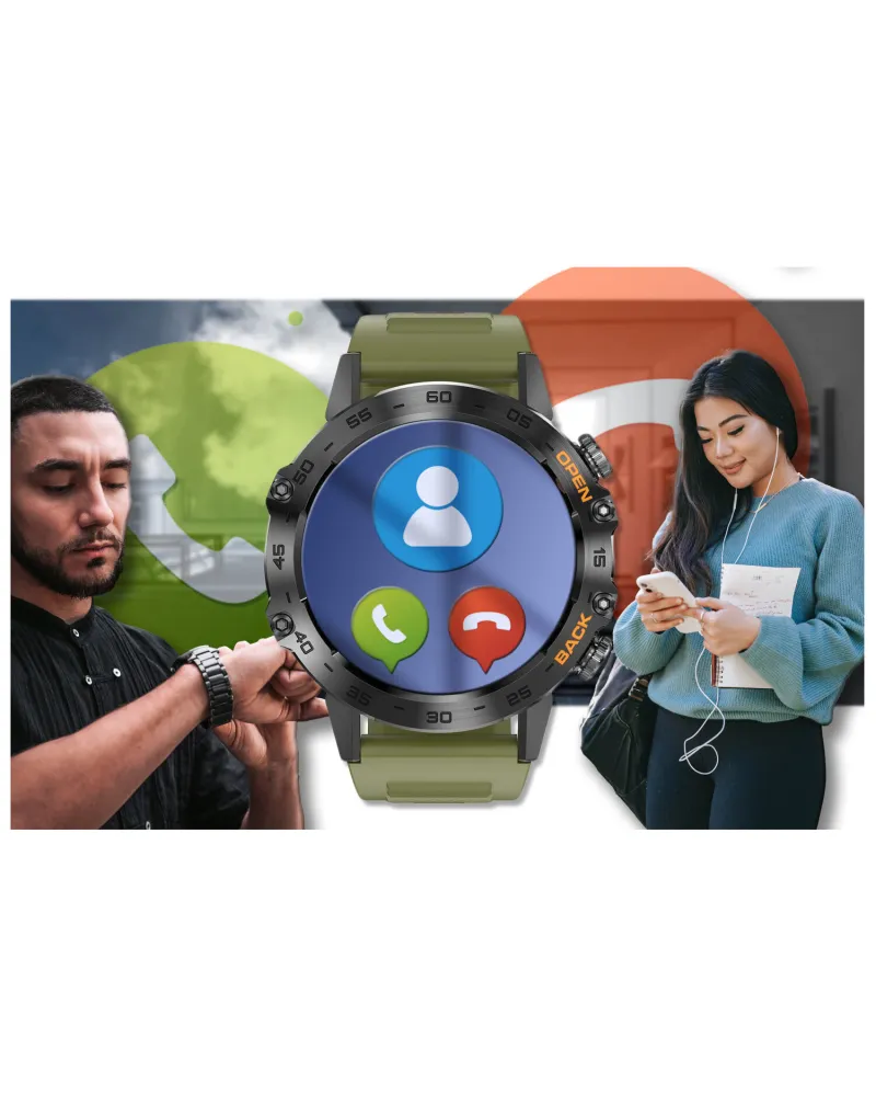 SMARTWATCH MĘSKI GRAVITY GT9-12 - WYKONYWANIE POŁĄCZEŃ, CIŚNIENIOMIERZ (sg021l) SMARTWATCH MĘSKI GRAVITY GT9-12 - WYKONYWANIE POŁĄCZEŃ, CIŚNIENIOMIERZ (sg021l)