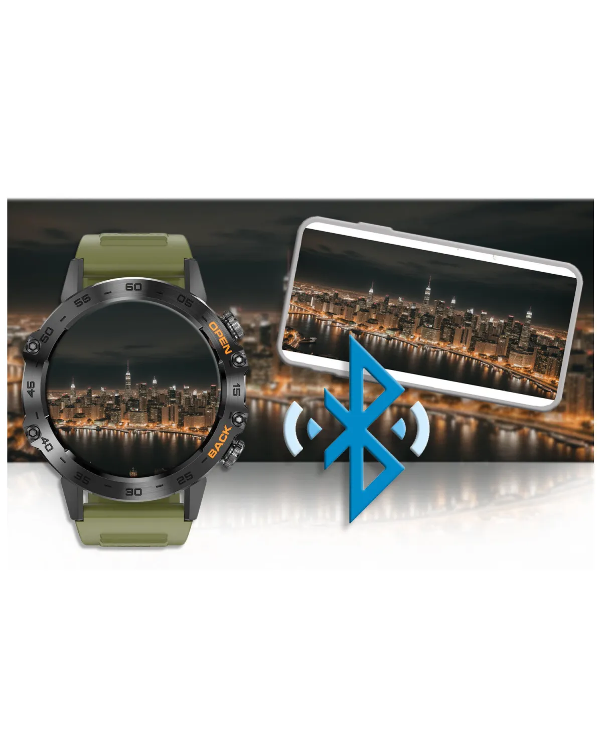 SMARTWATCH MĘSKI GRAVITY GT9-12 - WYKONYWANIE POŁĄCZEŃ, CIŚNIENIOMIERZ (sg021l) SMARTWATCH MĘSKI GRAVITY GT9-12 - WYKONYWANIE POŁĄCZEŃ, CIŚNIENIOMIERZ (sg021l)