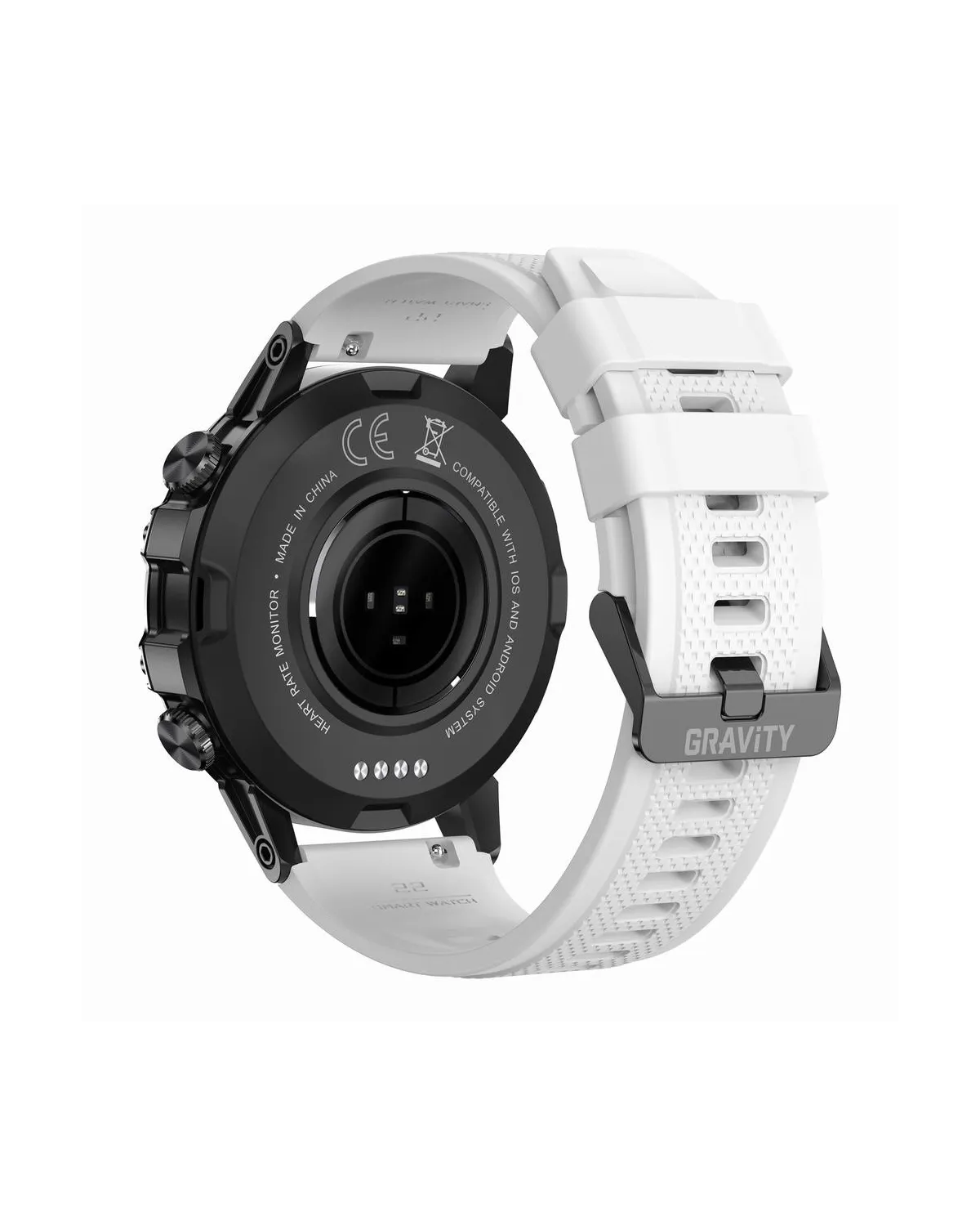 SMARTWATCH MĘSKI GRAVITY GT9-10 - WYKONYWANIE POŁĄCZEŃ, CIŚNIENIOMIERZ (sg021j)