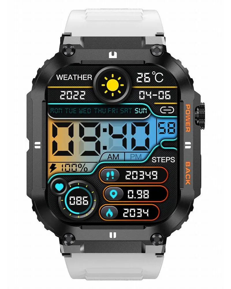 SMARTWATCH MĘSKI GRAVITY GT6-8 - WYKONYWANIE POŁĄCZEŃ, MONITOR SNU (sg020h) SMARTWATCH MĘSKI GRAVITY GT6-8 - WYKONYWANIE POŁĄCZEŃ, MONITOR SNU (sg020h)
