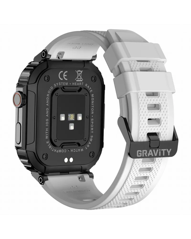SMARTWATCH MĘSKI GRAVITY GT6-8 - WYKONYWANIE POŁĄCZEŃ, MONITOR SNU (sg020h) SMARTWATCH MĘSKI GRAVITY GT6-8 - WYKONYWANIE POŁĄCZEŃ, MONITOR SNU (sg020h)