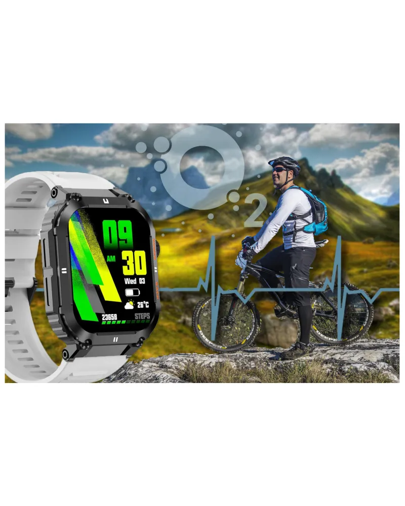 SMARTWATCH MĘSKI GRAVITY GT6-8 - WYKONYWANIE POŁĄCZEŃ, MONITOR SNU (sg020h) SMARTWATCH MĘSKI GRAVITY GT6-8 - WYKONYWANIE POŁĄCZEŃ, MONITOR SNU (sg020h)