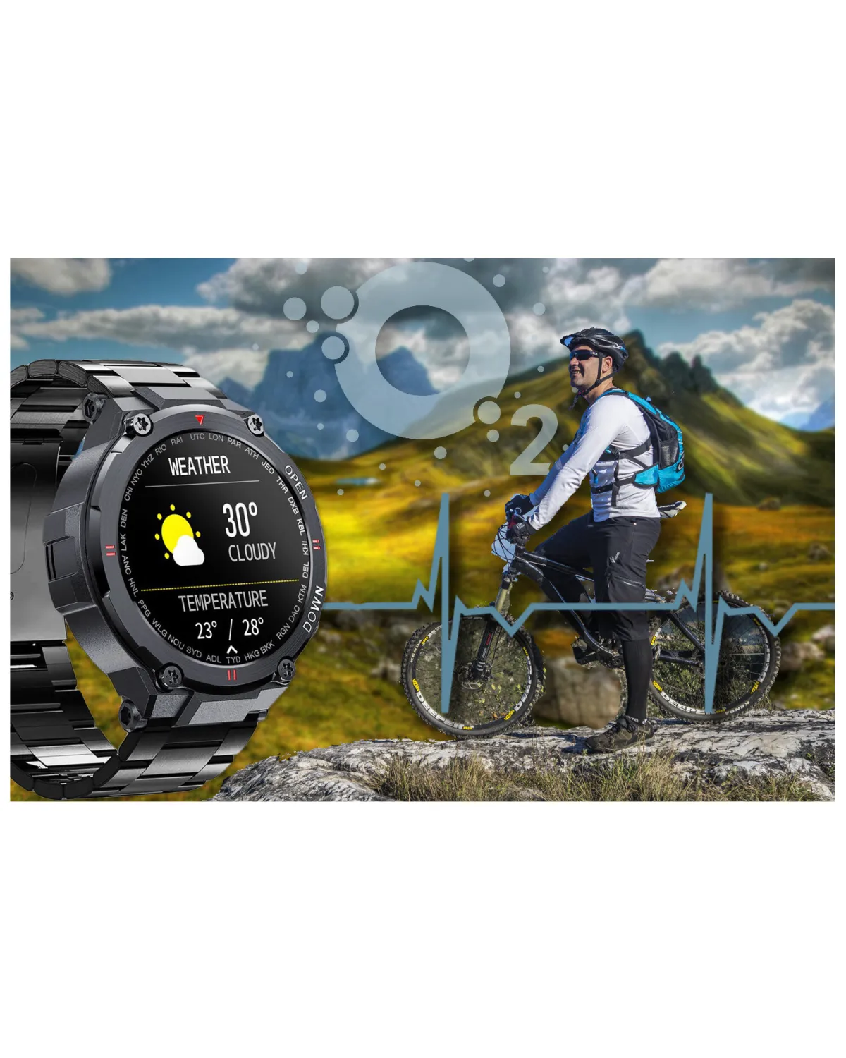 SMARTWATCH MĘSKI GRAVITY GT7-2 - WYKONYWANIE POŁĄCZEŃ (sg016b) SMARTWATCH MĘSKI GRAVITY GT7-2 - WYKONYWANIE POŁĄCZEŃ (sg016b)