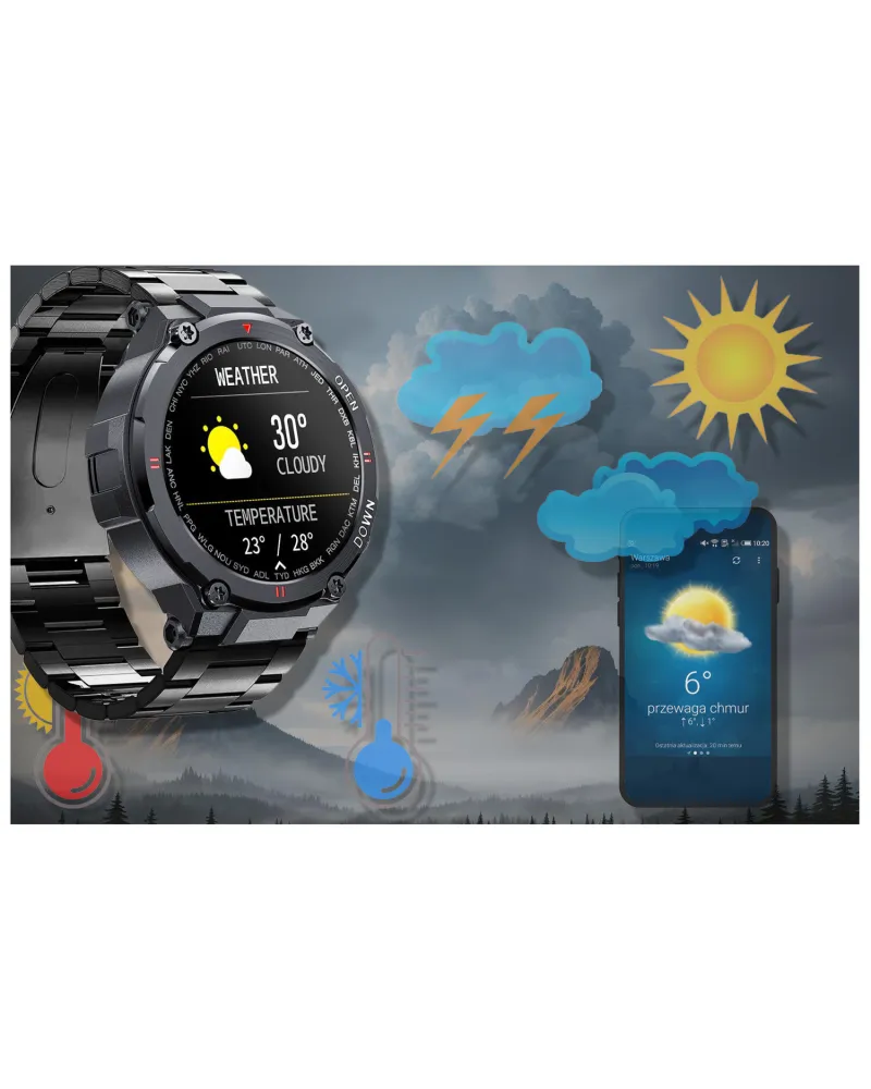 SMARTWATCH MĘSKI GRAVITY GT7-2 - WYKONYWANIE POŁĄCZEŃ (sg016b) SMARTWATCH MĘSKI GRAVITY GT7-2 - WYKONYWANIE POŁĄCZEŃ (sg016b)