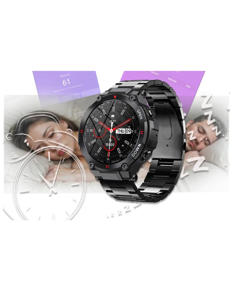 SMARTWATCH MĘSKI GRAVITY GT7-2 - WYKONYWANIE POŁĄCZEŃ (sg016b) SMARTWATCH MĘSKI GRAVITY GT7-2 - WYKONYWANIE POŁĄCZEŃ (sg016b)