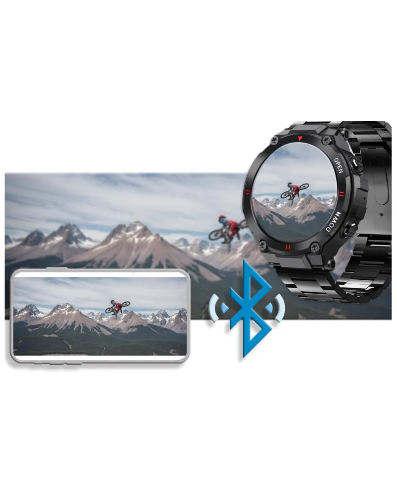 SMARTWATCH MĘSKI GRAVITY GT7-2 - WYKONYWANIE POŁĄCZEŃ (sg016b) SMARTWATCH MĘSKI GRAVITY GT7-2 - WYKONYWANIE POŁĄCZEŃ (sg016b)