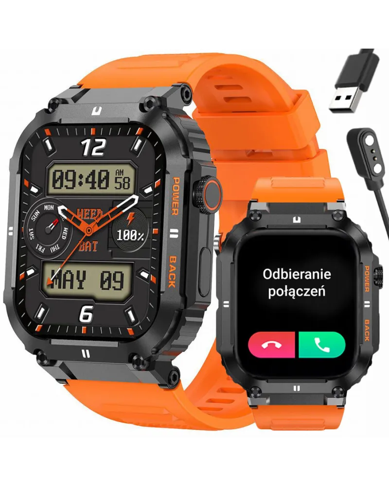 SMARTWATCH MĘSKI GRAVITY GT6-3 - WYKONYWANIE POŁĄCZEŃ, MONITOR SNU (sg020c) SMARTWATCH MĘSKI GRAVITY GT6-3 - WYKONYWANIE POŁĄCZEŃ, MONITOR SNU (sg020c)