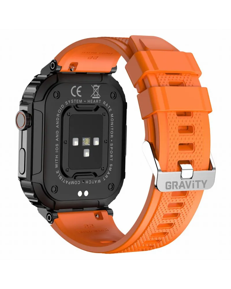 SMARTWATCH MĘSKI GRAVITY GT6-3 - WYKONYWANIE POŁĄCZEŃ, MONITOR SNU (sg020c) SMARTWATCH MĘSKI GRAVITY GT6-3 - WYKONYWANIE POŁĄCZEŃ, MONITOR SNU (sg020c)