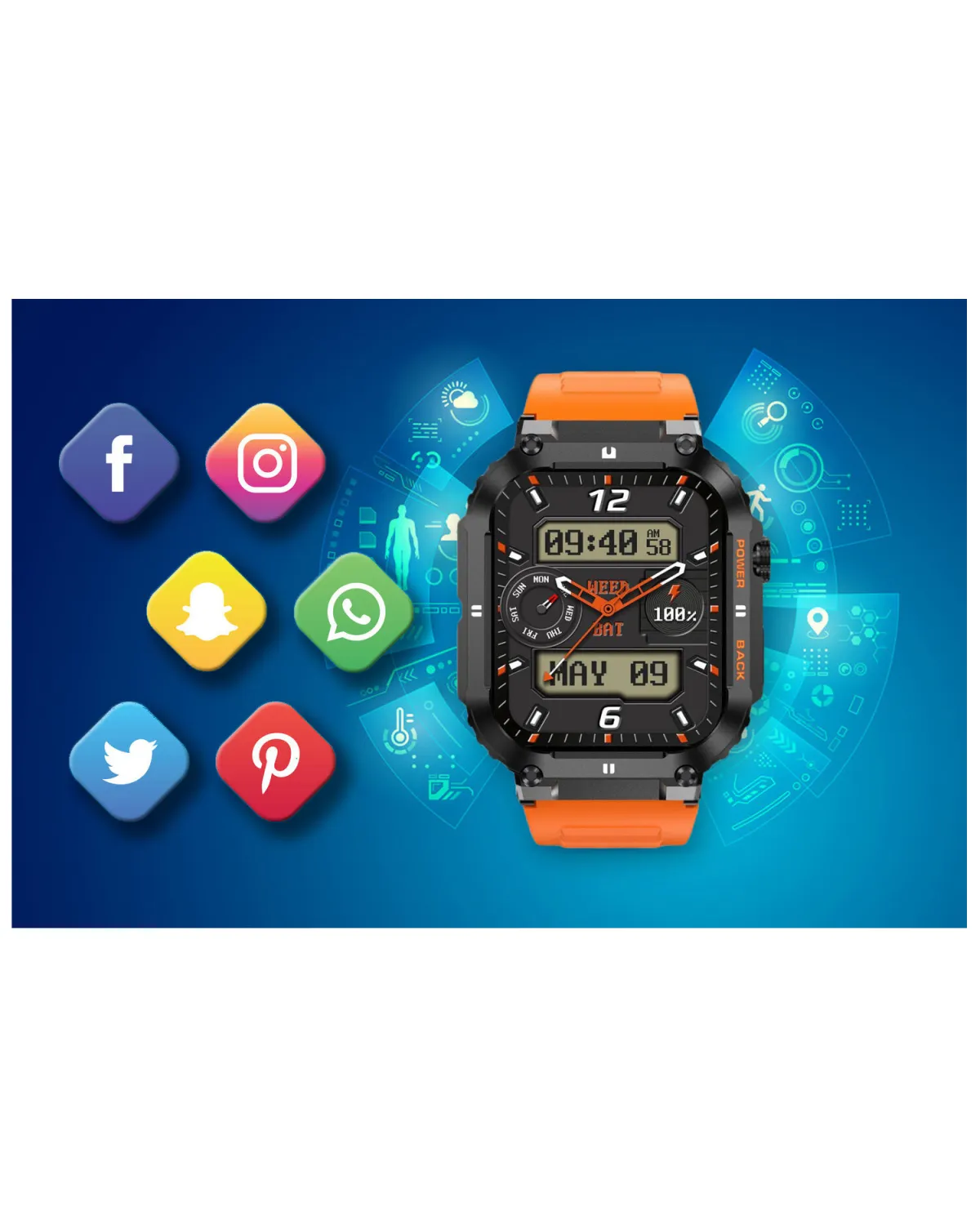 SMARTWATCH MĘSKI GRAVITY GT6-3 - WYKONYWANIE POŁĄCZEŃ, MONITOR SNU (sg020c) SMARTWATCH MĘSKI GRAVITY GT6-3 - WYKONYWANIE POŁĄCZEŃ, MONITOR SNU (sg020c)