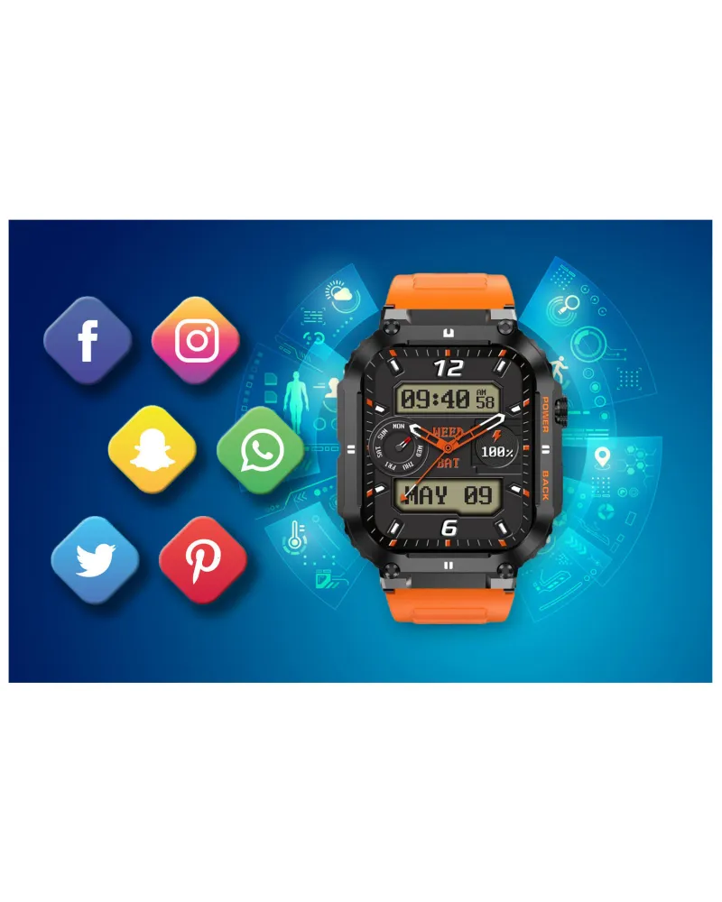 SMARTWATCH MĘSKI GRAVITY GT6-3 - WYKONYWANIE POŁĄCZEŃ, MONITOR SNU (sg020c) SMARTWATCH MĘSKI GRAVITY GT6-3 - WYKONYWANIE POŁĄCZEŃ, MONITOR SNU (sg020c)