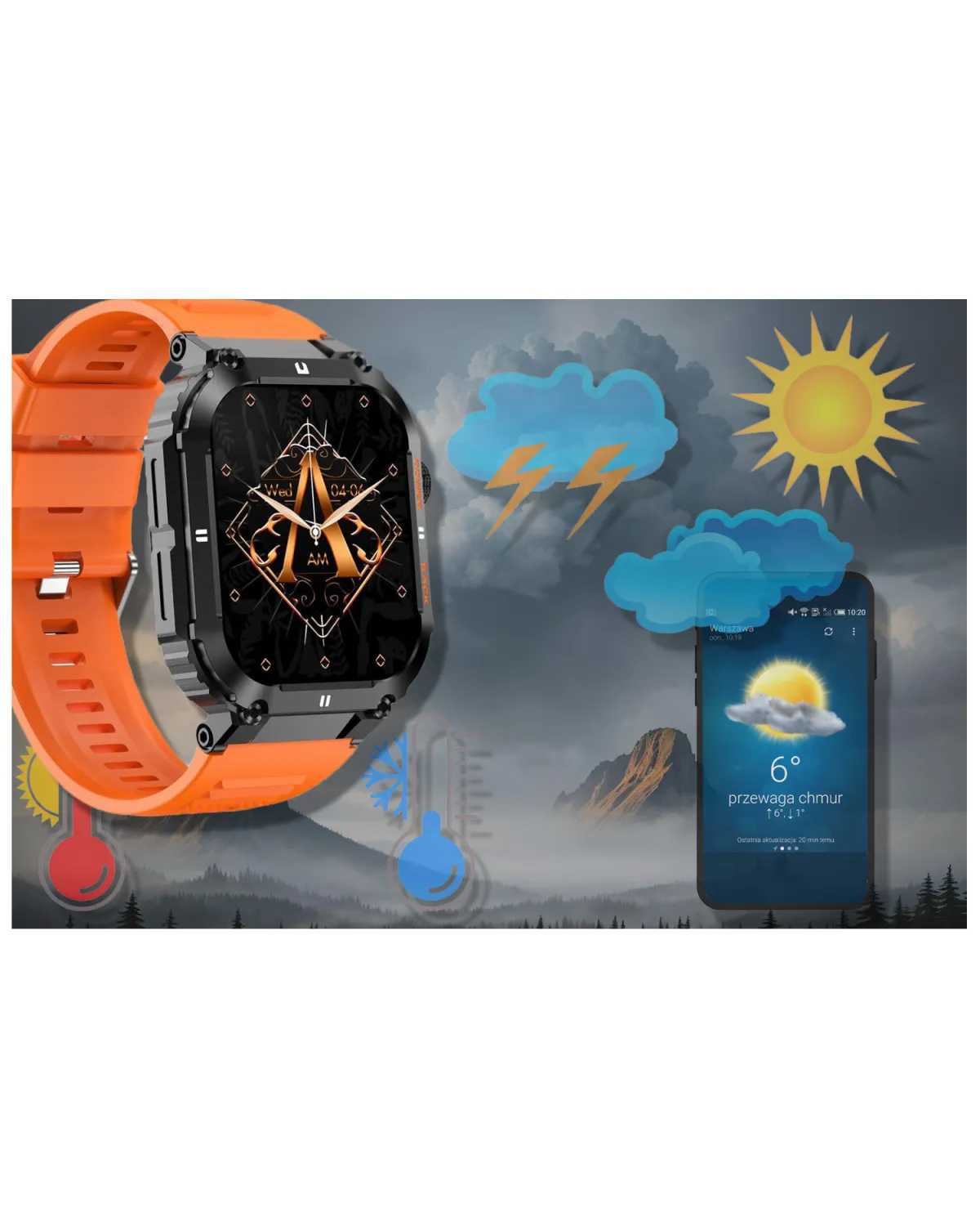 SMARTWATCH MĘSKI GRAVITY GT6-3 - WYKONYWANIE POŁĄCZEŃ, MONITOR SNU (sg020c) SMARTWATCH MĘSKI GRAVITY GT6-3 - WYKONYWANIE POŁĄCZEŃ, MONITOR SNU (sg020c)